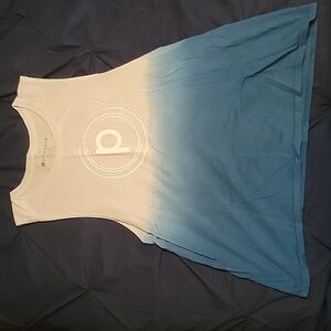 Pure Barre dip dye tank - size large